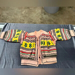 Vintage Seminole Indian child’s jacket. Hand sewn with so much color and detail!